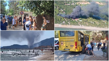 Incendio a Castiglione della Pescaia dentro la pineta di Roccamare: 600 evacuati, anche Rosy Bindi