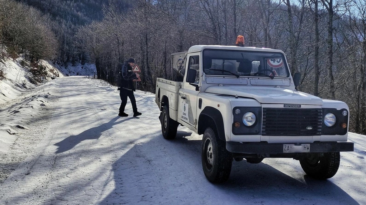 Un sopralluogo sulle strade del Pratomagno Un sopralluogo sulle strade del Pratomagno