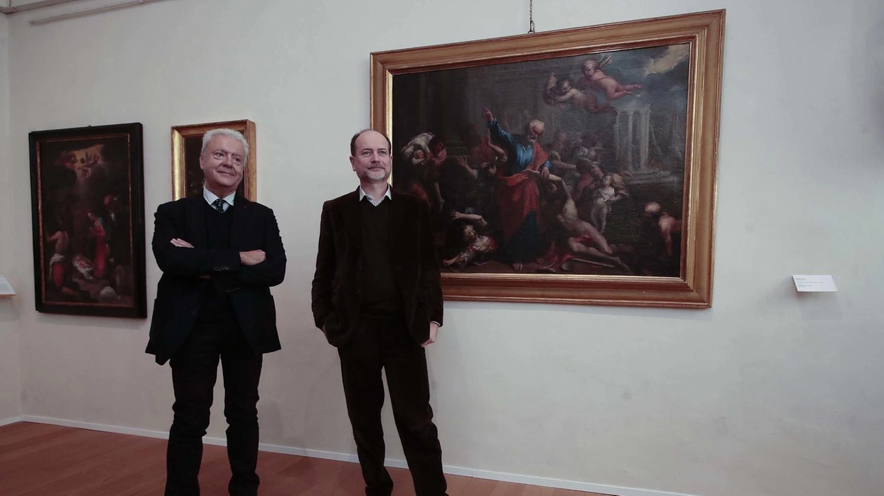 Marco Ciampolini. , a sinistra, e Axel Hémery Marco Ciampolini. , a sinistra, e Axel Hémery