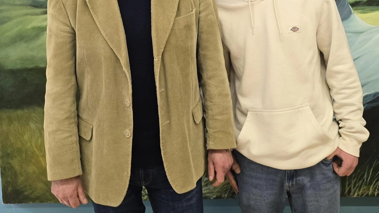 Lo studente Matteo Parodi e il docente di fisica Mariano Bernazzani e, sotto, la squadra junior. che parteciperà ai campionati nazionali di matematica