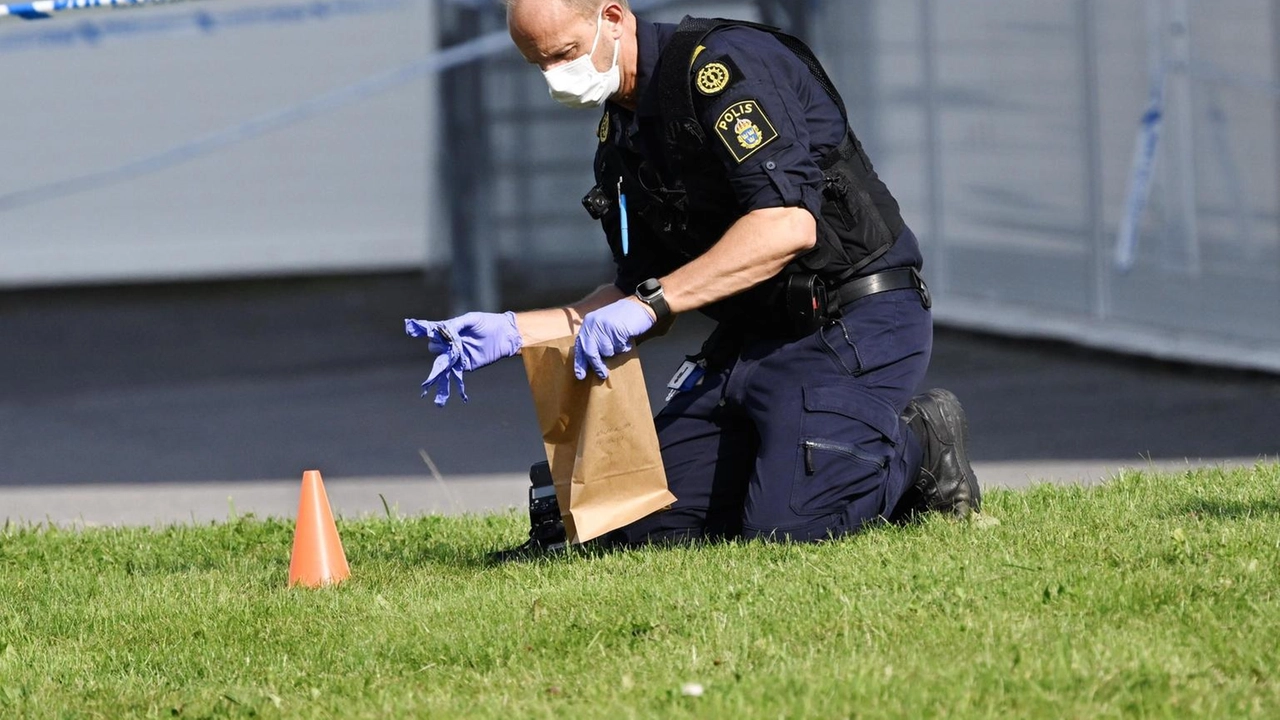 A Orebro, all'uscita da una moschea