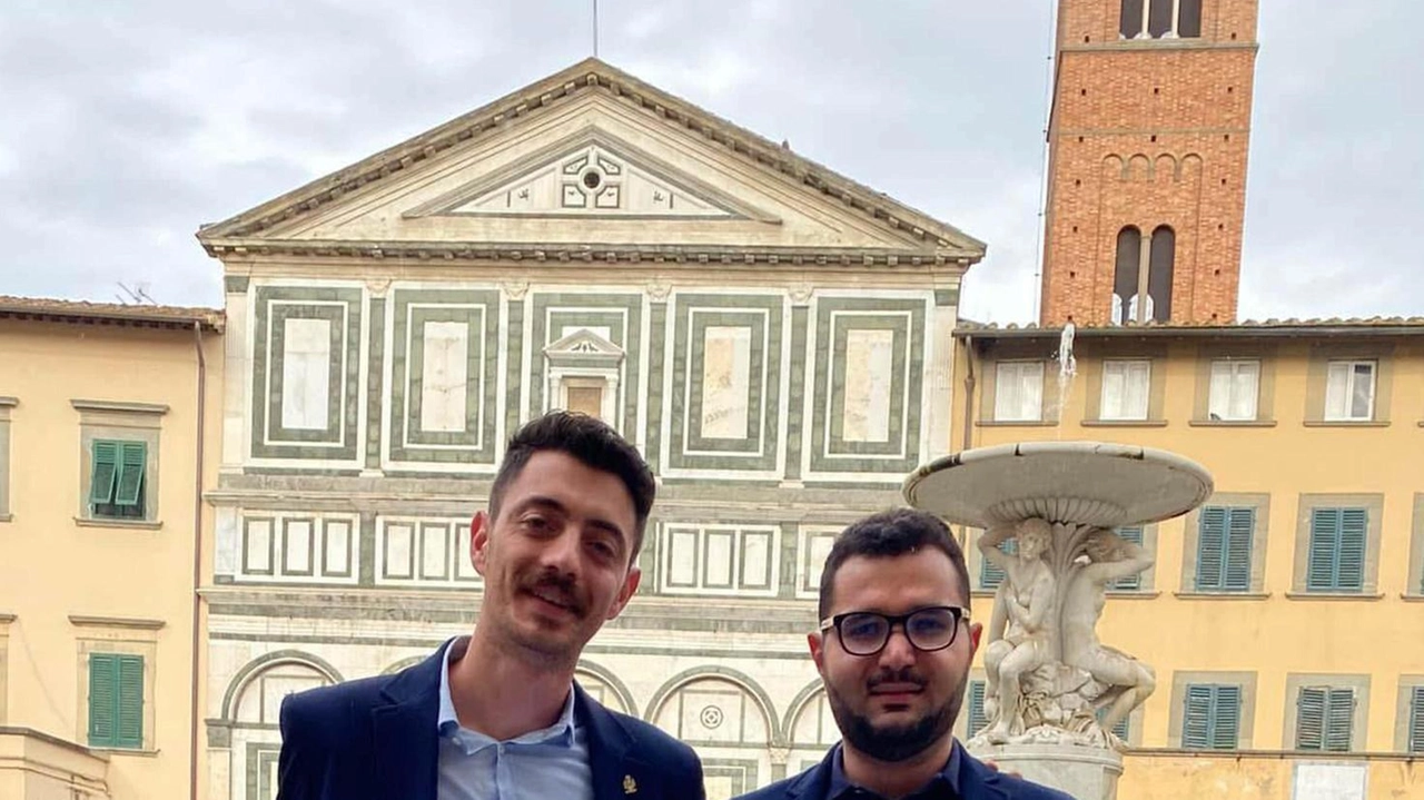 Chiavacci e Poggianti in piazza Chiavacci e Poggianti in piazza