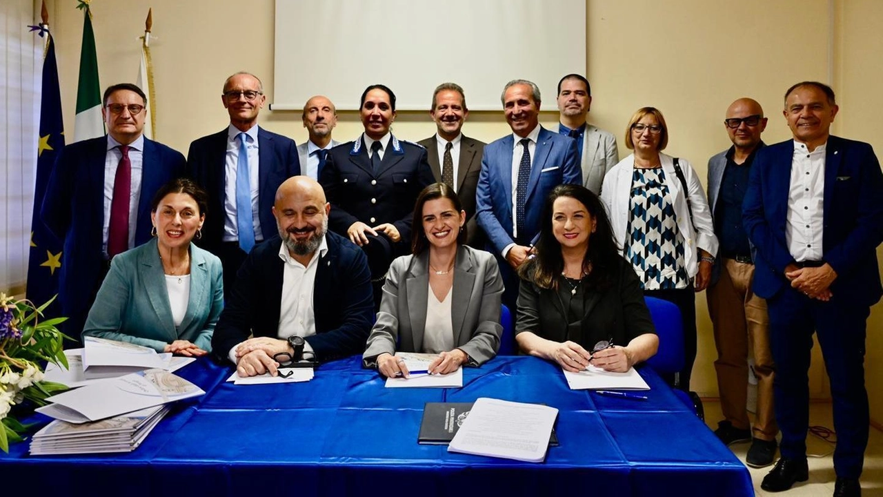 I soggetti coinvolti nel protocollo d’intesa firmato ieri a Capanne