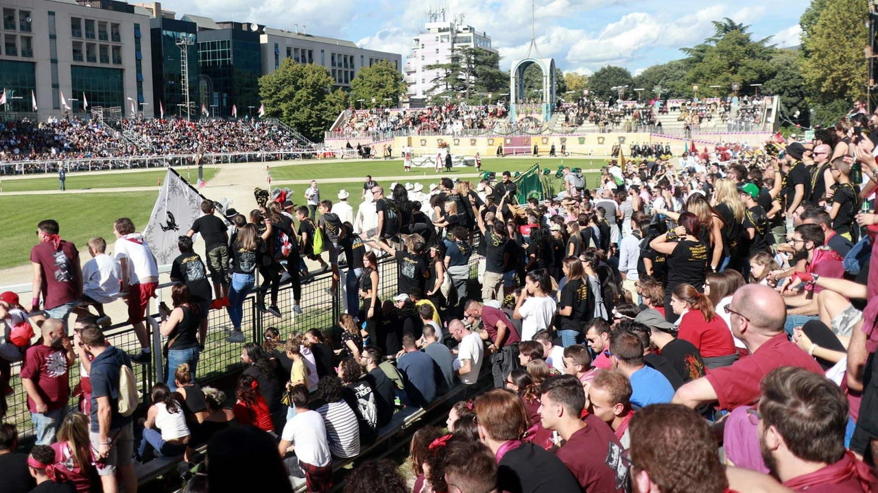 Il Campo de li Giochi in festa per la Quintana