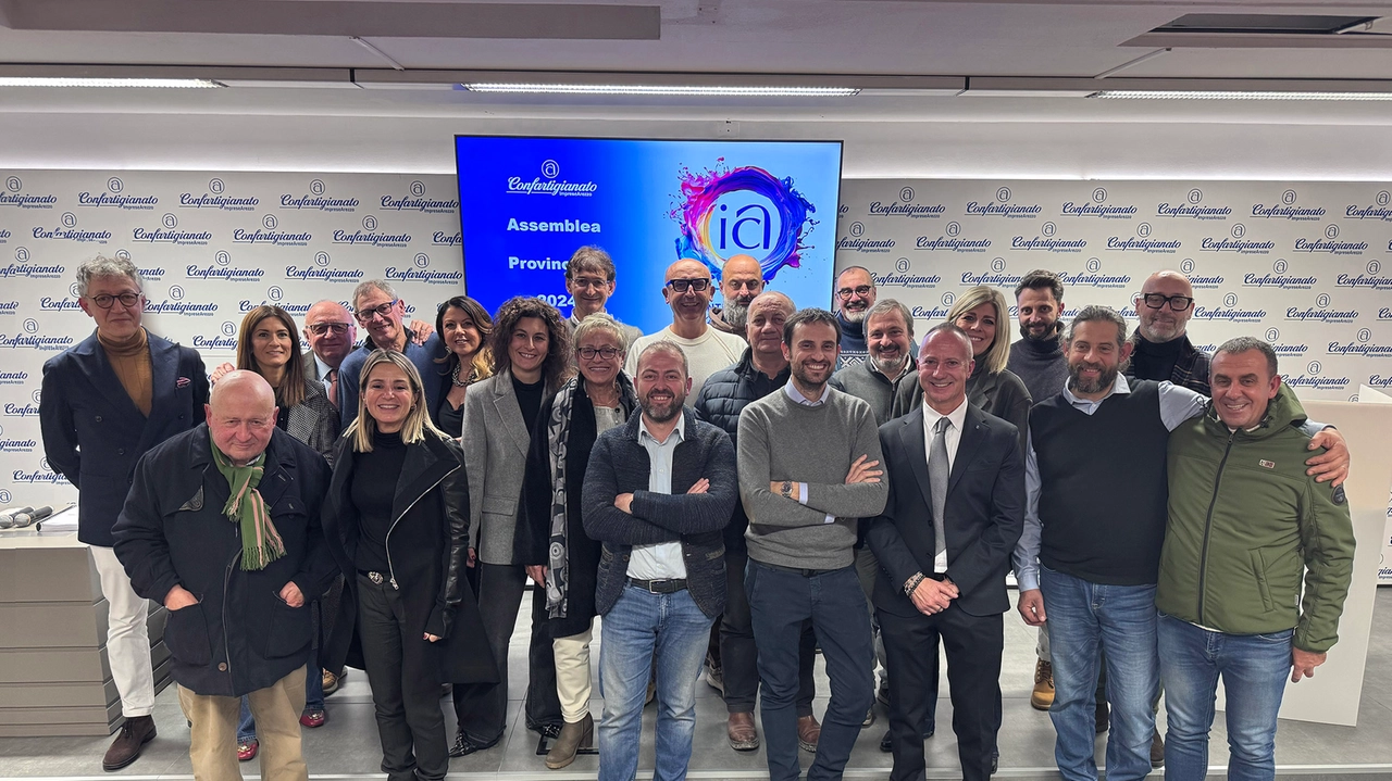 Il gruppo di lavoro di Confartigianato (Foto Nedo Baglioni)
