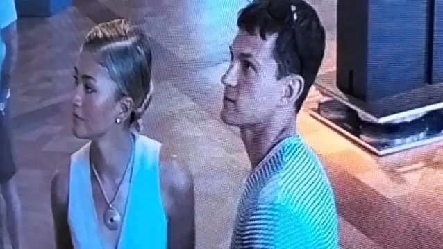 Zendaya e Tom Holland alla Galleria nazionale dell'Umbria Zendaya e Tom Holland alla Galleria nazionale dell'Umbria