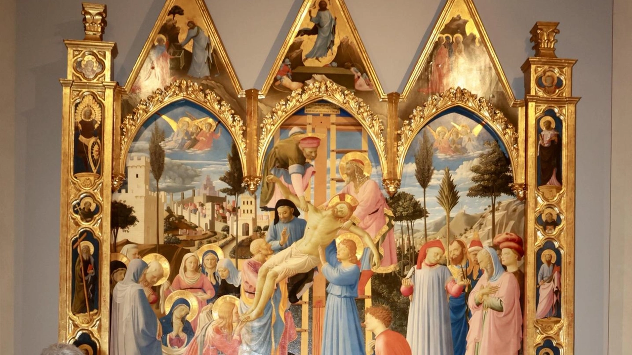 La Deposizione di Santa Trinita del Beato Angelico: protagonisti Stefano Casciu, Marco Mozzo, Angelo Tartuferi, Simonetta Brandolini d’Adda e. Lucia Biondi La Deposizione di Santa Trinita del Beato Angelico: protagonisti Stefano Casciu, Marco Mozzo, Angelo Tartuferi, Simonetta Brandolini d’Adda e. Lucia Biondi