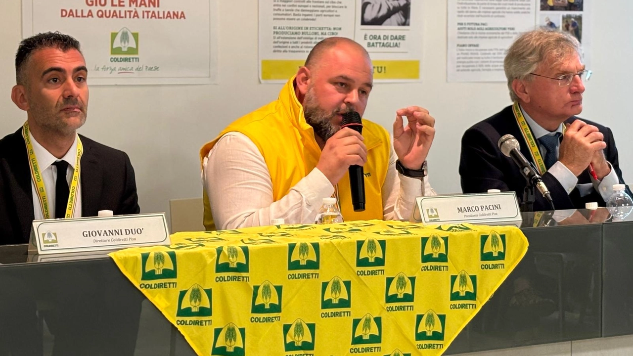 Marco Pacini, presidente Coldiretti Pisa Marco Pacini, presidente Coldiretti Pisa