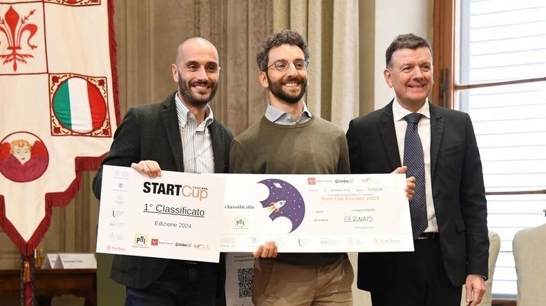 Jonathan Fiorentino, cofondatore dell’azienda che ha elaborato «Cernais», vincitore del primo premio Jonathan Fiorentino, cofondatore dell’azienda che ha elaborato «Cernais», vincitore del primo premio