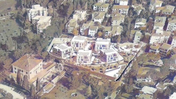 Il progetto di AD Casa srl prevede 5 palazzine residenziali e social housing, con una proposta di variante urbanistica.