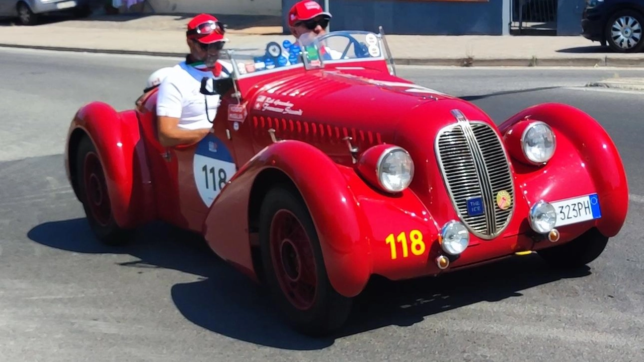 Le auto d’epoca della Mille Miglia attraverseranno Empoli oggi Le auto d’epoca della Mille Miglia attraverseranno Empoli oggi