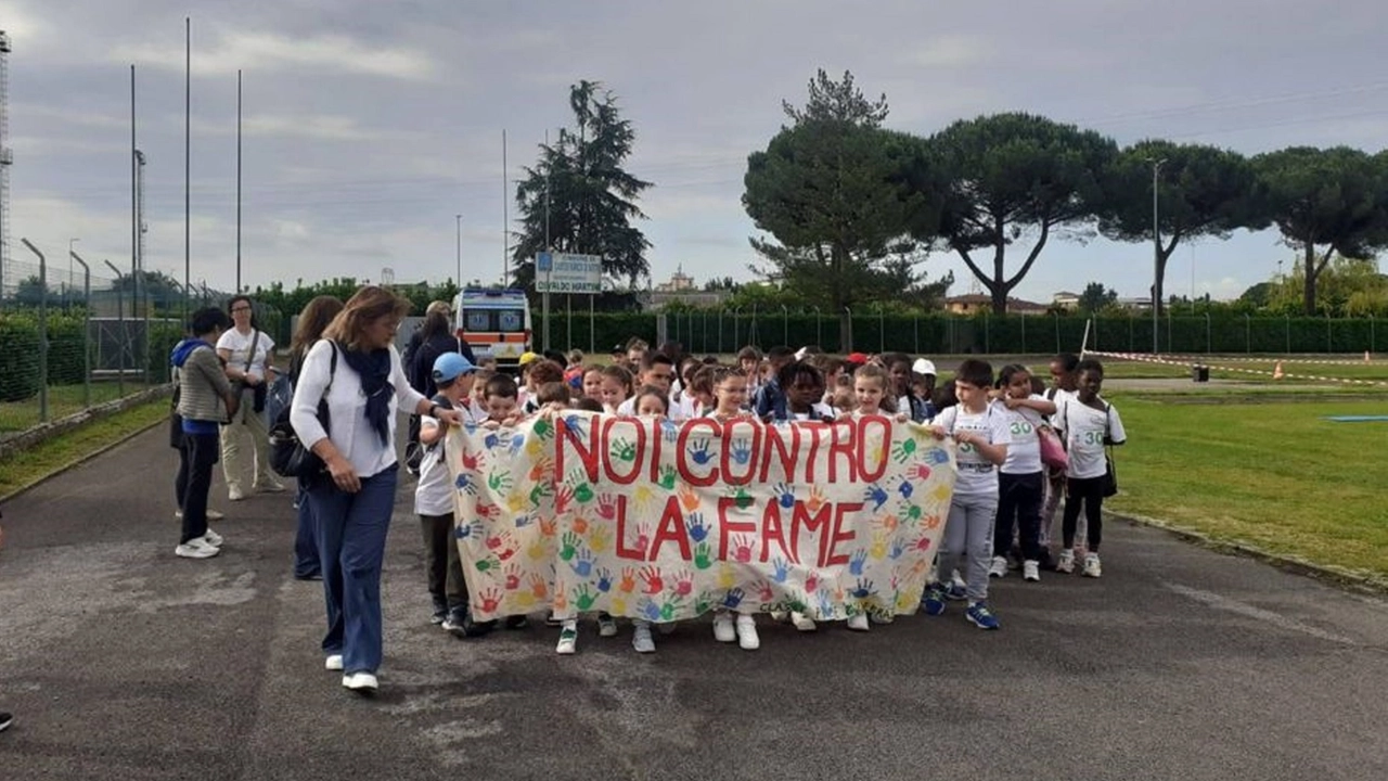 A scuola ‘Corsa contro la fame’ in aiuto ai più poveri del mondo