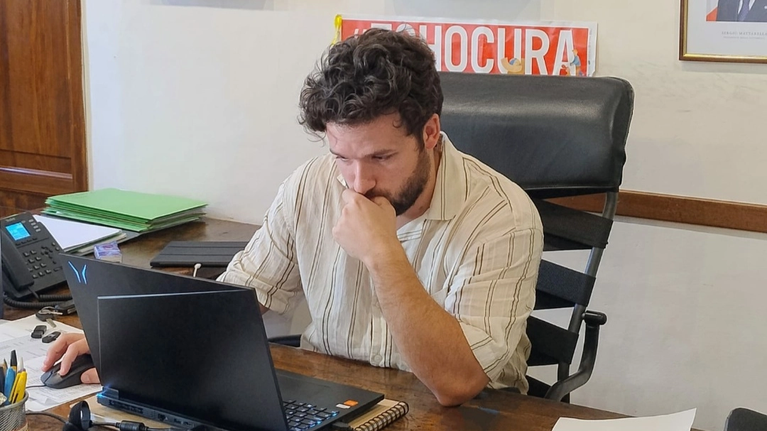 Il sindaco di Vicchio Francesco Tagliaferri