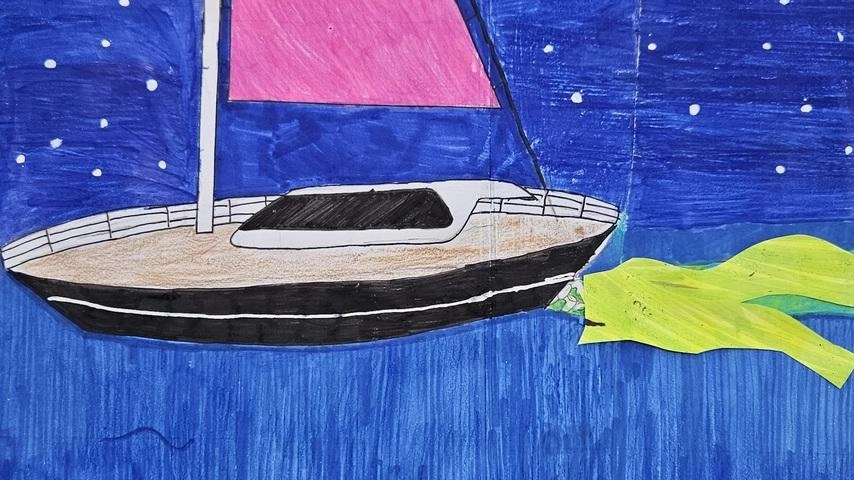 Un giorno in barca a vela, la magia vista dai ragazzi della VA e VB Un giorno in barca a vela, la magia vista dai ragazzi della VA e VB