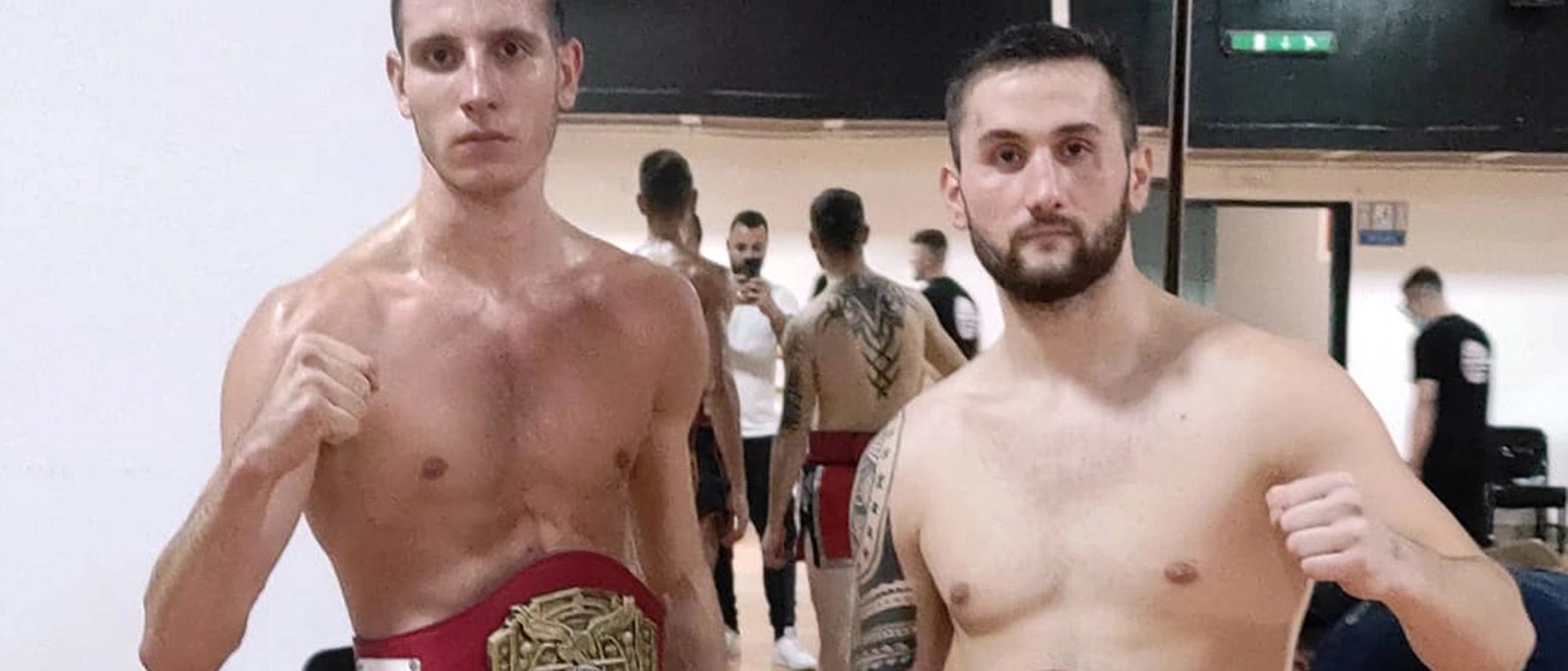Lorenzo Corsetti e Daniel Velea combatteranno sabato 9 marzo al Championship Kickboxing di Barnsley