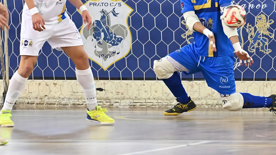 Prato Calcio a 5,. azione di gioco Prato Calcio a 5,. azione di gioco