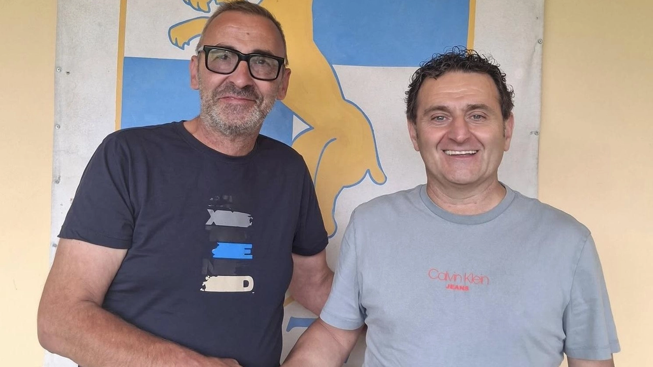 Paolo Chiari ed Antoio Cavicchi, diesse ed allenatore del Montepiano. . Manca solo l’ufficialità, ma la società è a pronta a ripartire dalla Terza Categoria