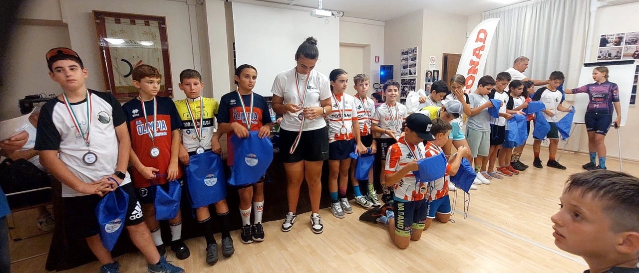 Ciclismo, alla squadra Paolo Bettini la finale regionale del Trofeo Coni