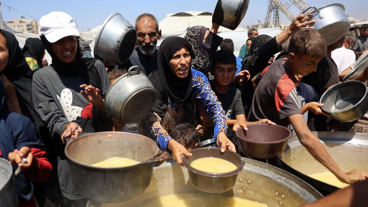 L’ordine delle professioni infermieristiche Firenze-Pistoia chiede cure per tutti a Gaza Nella foto Ansa, un punto di distribuzione del cibo a Gaza L’ordine delle professioni infermieristiche Firenze-Pistoia chiede cure per tutti a Gaza Nella foto Ansa, un punto di distribuzione del cibo a Gaza