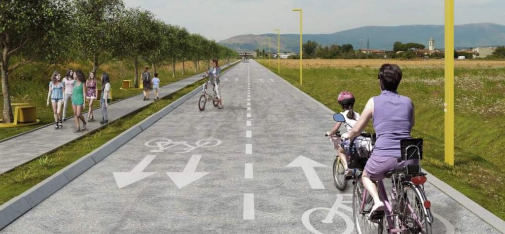 Ciclovia del Sole, al via i lavori a Prato: un nuovo tratto per la maxi ciclabile europea