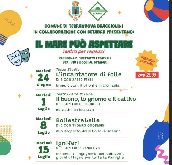 Estate 2025, tornano le attività per bambini al parco Tiziano Terzani Estate 2025, tornano le attività per bambini al parco Tiziano Terzani
