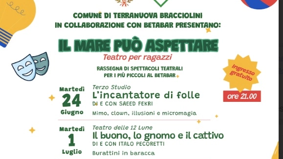 Estate 2025, tornano le attività per bambini al parco Tiziano Terzani