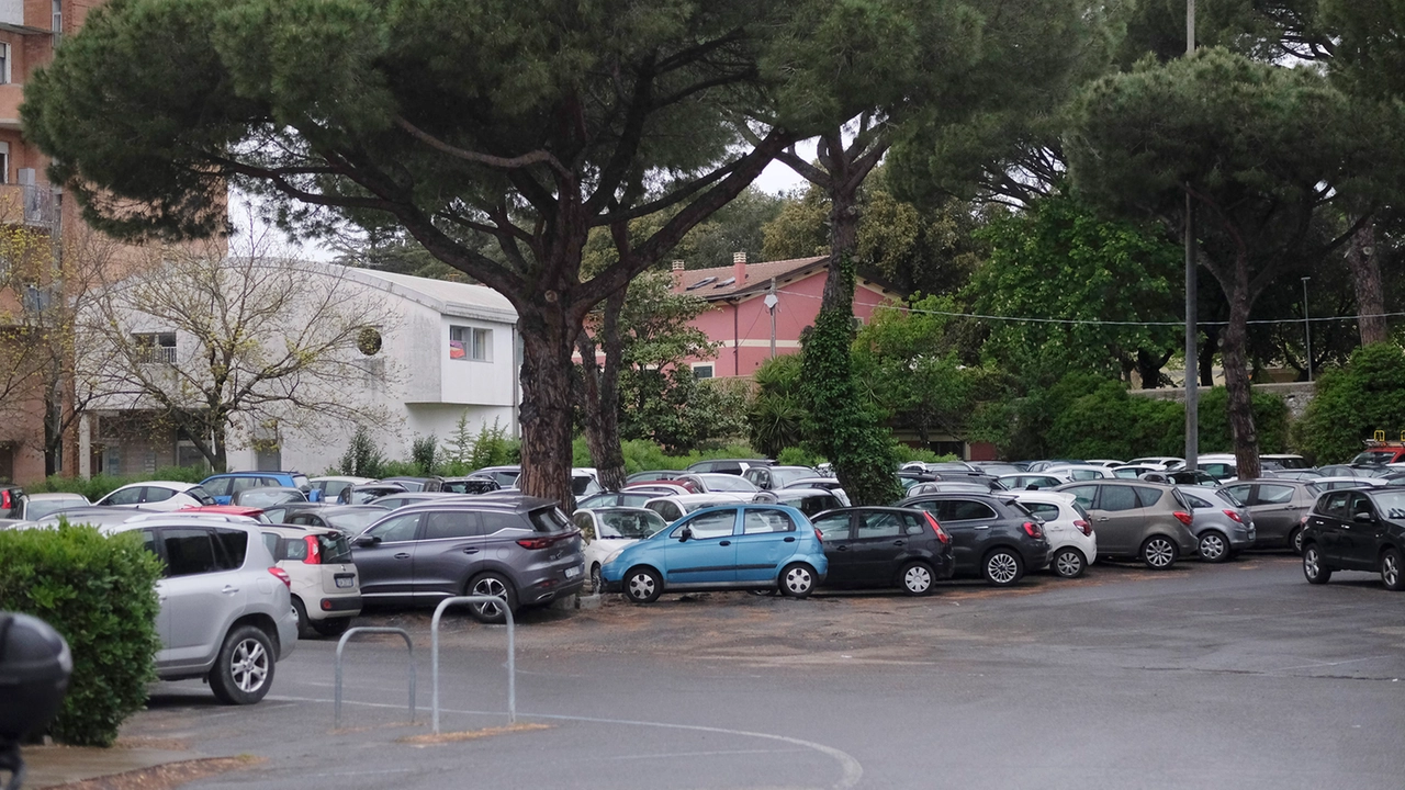 Il parcheggio di Porta Parma in una foto di archivio
