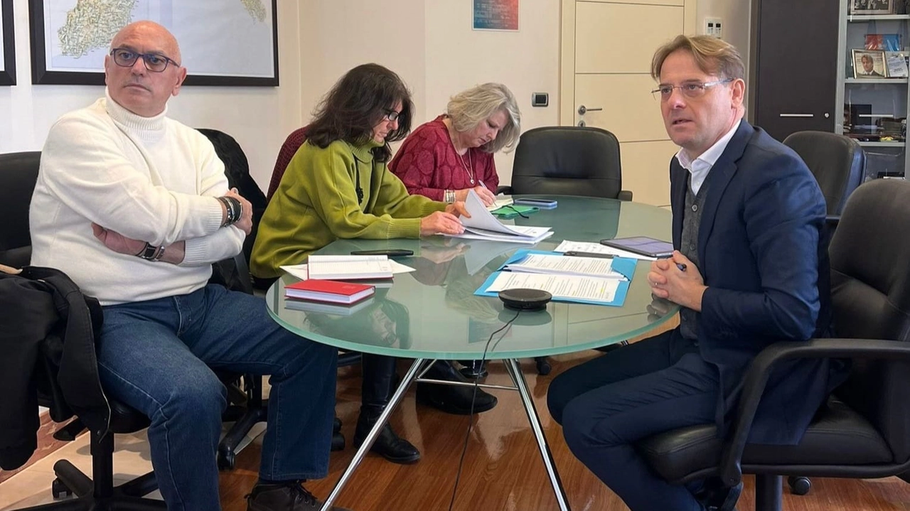 L'incontro dell'assessore Scajola L'incontro dell'assessore Scajola