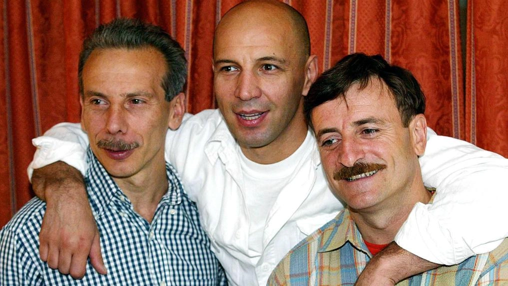 . Il trio comico Aldo, Giovanni e Giacomo. Storti, a sinistra,. sarà a Pistoia il 14 settembre per «Un altro parco in città» . Il trio comico Aldo, Giovanni e Giacomo. Storti, a sinistra,. sarà a Pistoia il 14 settembre per «Un altro parco in città»
