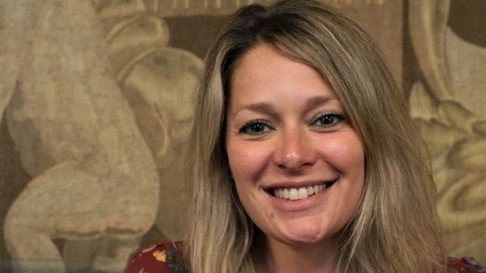 L'assessora del Comune di Firenze alla Cultura della Memoria, Benedetta Albanese L'assessora del Comune di Firenze alla Cultura della Memoria, Benedetta Albanese