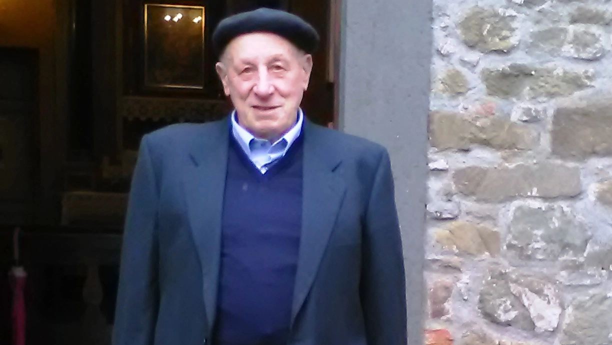 Rodolfo Morganti, classe 1925, abitante da sempre a Cerageto, è il prezioso custode della parrocchia di San Martino e giovedì compirà 100 anni