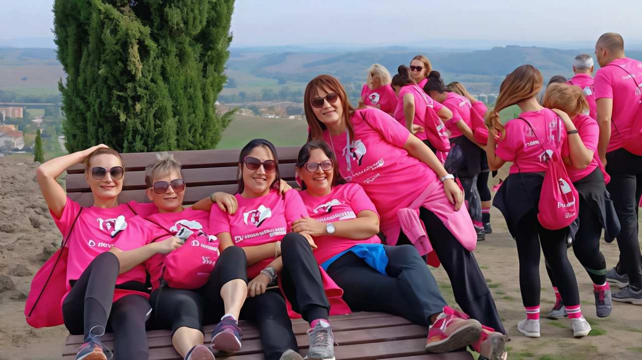 Donne unite nella PittaRosso Pink Parade a Monteroni d’Arbia per sostenere la ricerca sui tumori femminili. Evento sponsorizzato da Coldiretti Siena con focus sull'importanza della prevenzione attraverso il cibo e lo stile di vita. Donne unite nella PittaRosso Pink Parade a Monteroni d’Arbia per sostenere la ricerca sui tumori femminili. Evento sponsorizzato da Coldiretti Siena con focus sull'importanza della prevenzione attraverso il cibo e lo stile di vita.