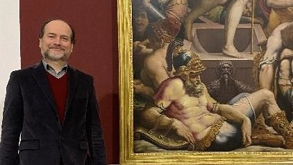 Il direttore della Pinacoteca Nazionale Axel Hèmery Il direttore della Pinacoteca Nazionale Axel Hèmery