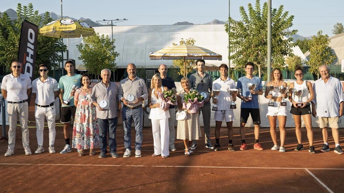 Le premiazioni del Torneo Open di Forte dei Marmi, giunto alla sua 26ª edizione