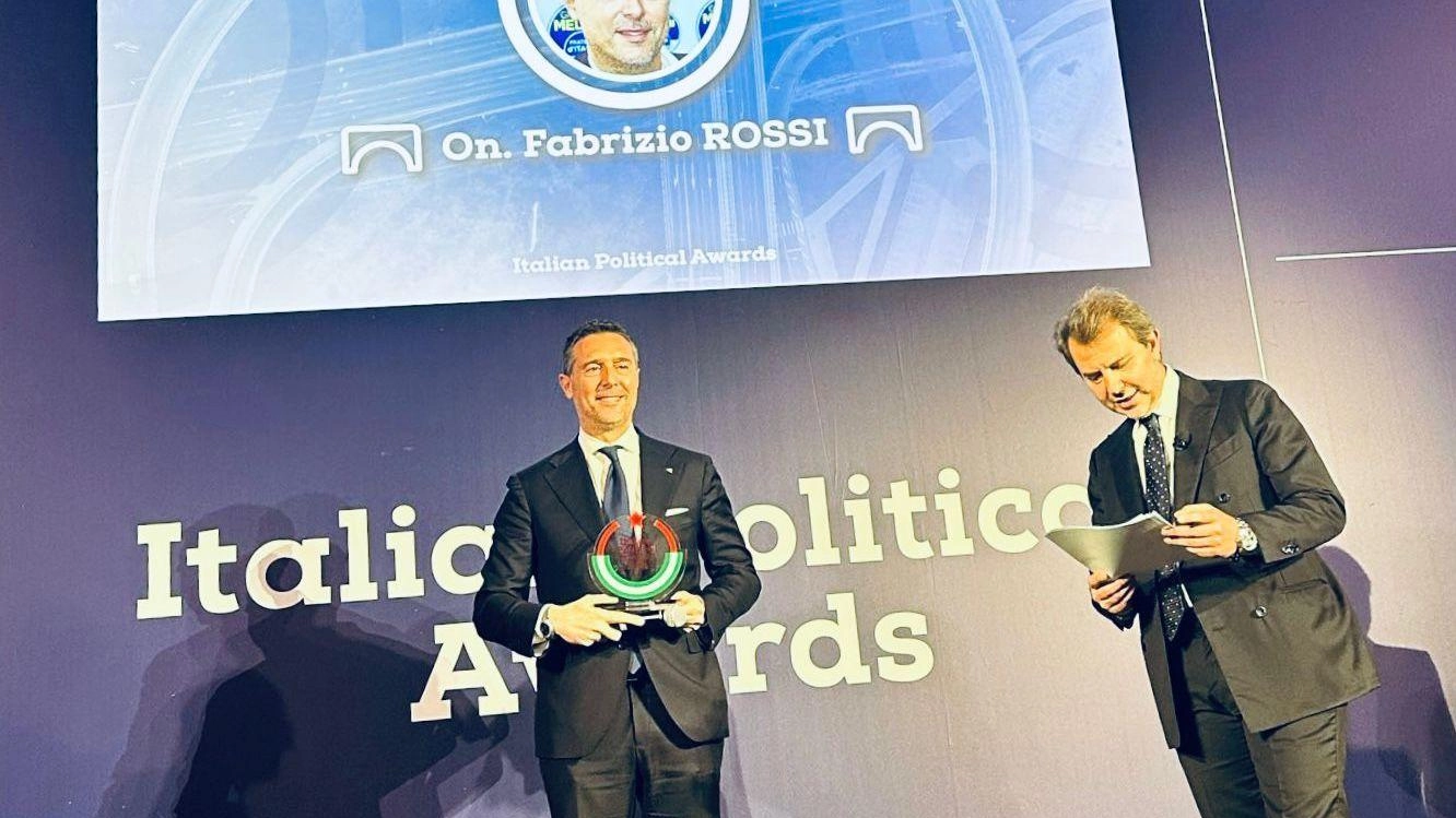 Fabrizio Rossi (FdI) premiato con l’Italian Political Awards
