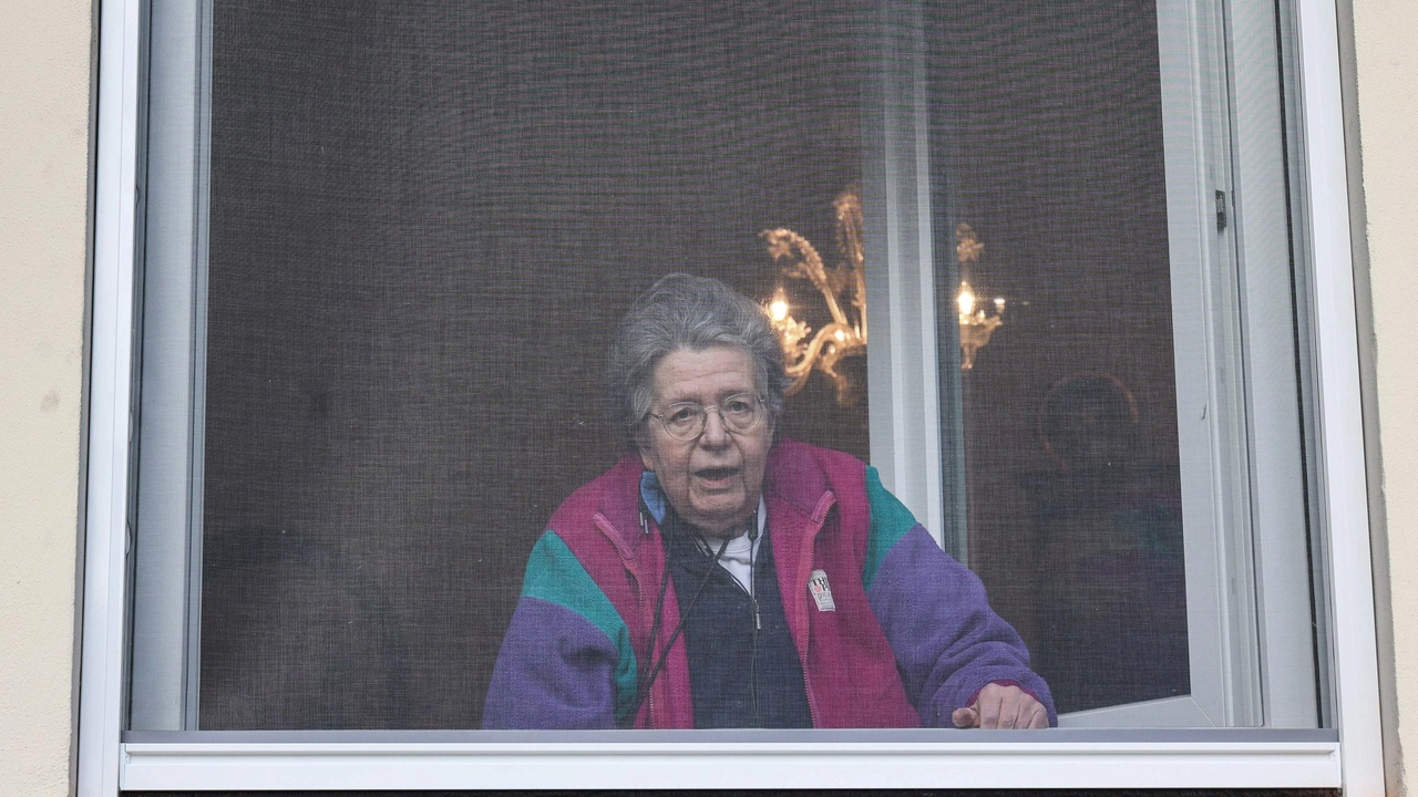 Leda Mugnai, 66enne disabile, non ha ricevuto il permesso per una rampa che le consentirebbe di affrontare da sola gli scalini del portone del suo condominio Leda Mugnai, 66enne disabile, non ha ricevuto il permesso per una rampa che le consentirebbe di affrontare da sola gli scalini del portone del suo condominio