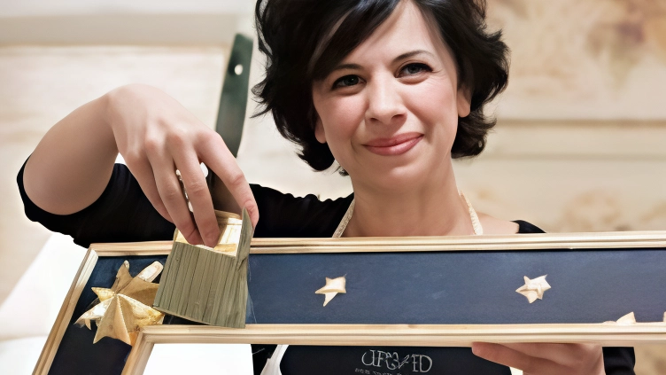Patrizia Ramacci curatrice della mostra di Palazzo dei Consoli che sta ottenendo un grande successo Patrizia Ramacci curatrice della mostra di Palazzo dei Consoli che sta ottenendo un grande successo