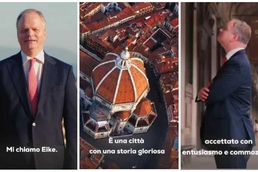 Tre momenti del video di Schmidt