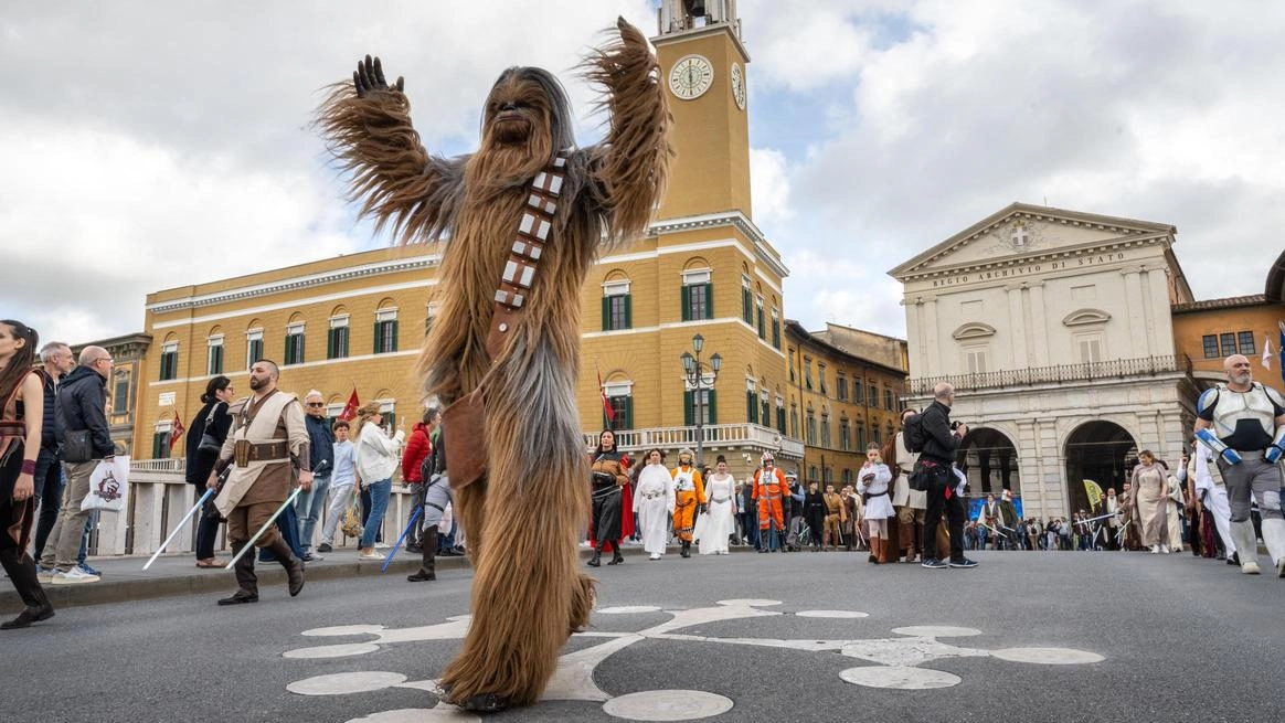 Guerre Stellari a Pisa. Star Wars Day festa e sfilate in città fra Skywalker e Jedi