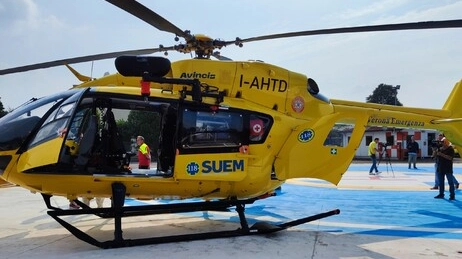 Sul posto è intervenuto Pegaso (Foto di repertorio) Sul posto è intervenuto Pegaso (Foto di repertorio)