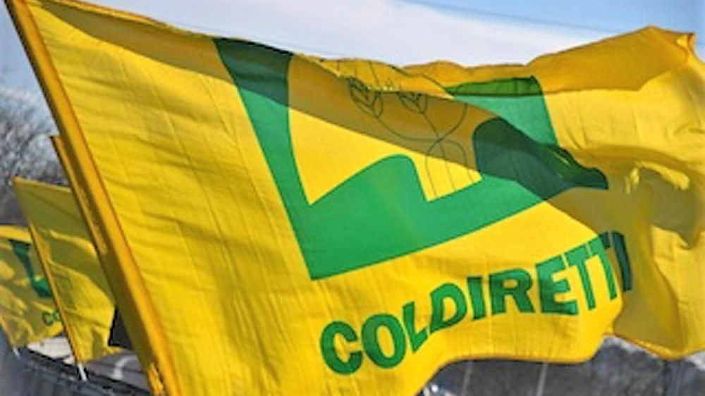 La bandiera della Coldiretti
