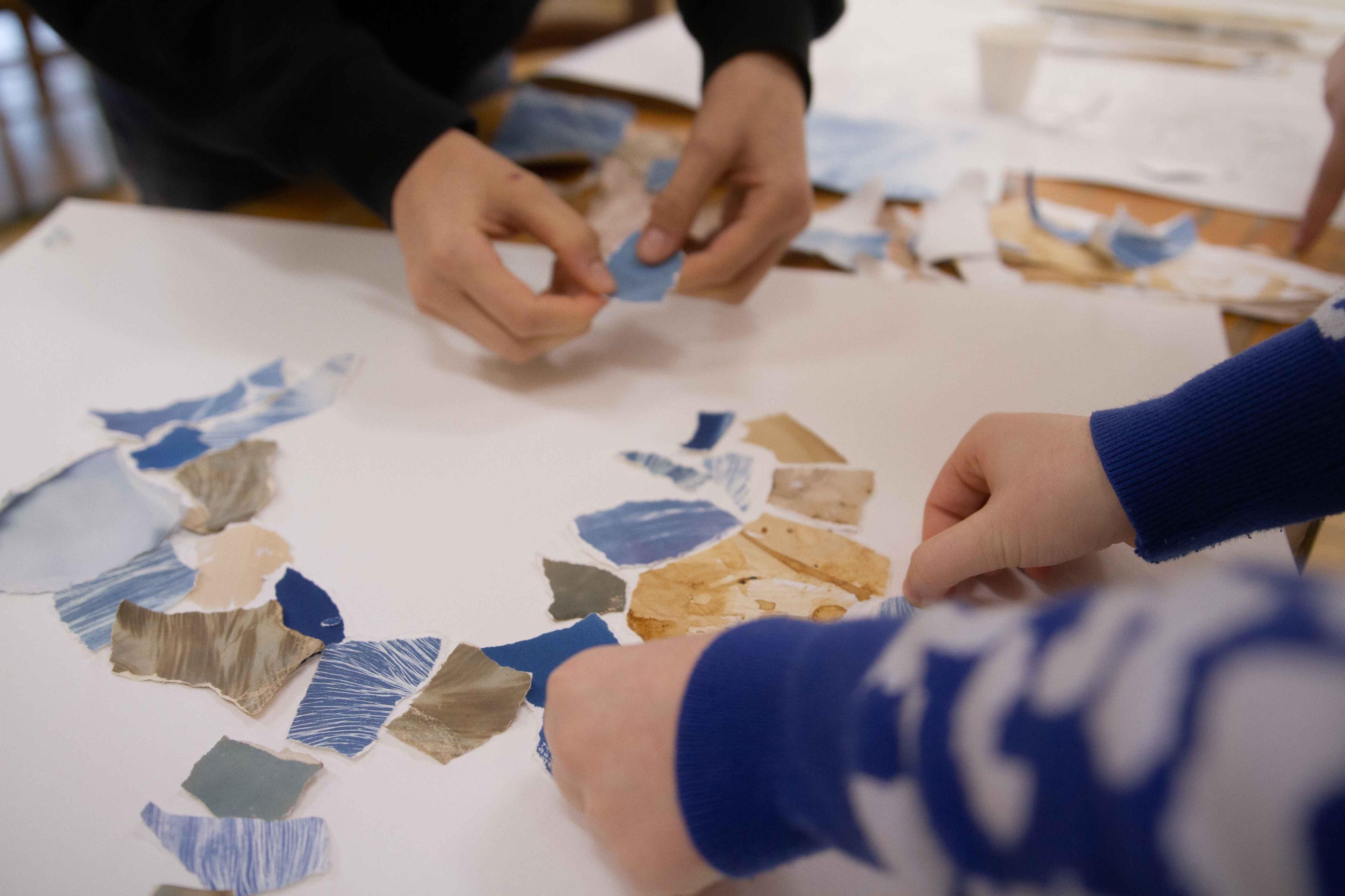 Le ossa del drago: un laboratorio partecipazione per la realizzazione di un collage a parte allo spazio Cura Le ossa del drago: un laboratorio partecipazione per la realizzazione di un collage a parte allo spazio Cura