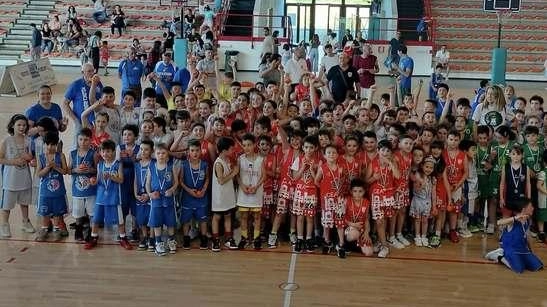 Giovanili. Festa provinciale del Minibasket: oltre duecento atleti e premi per tutti