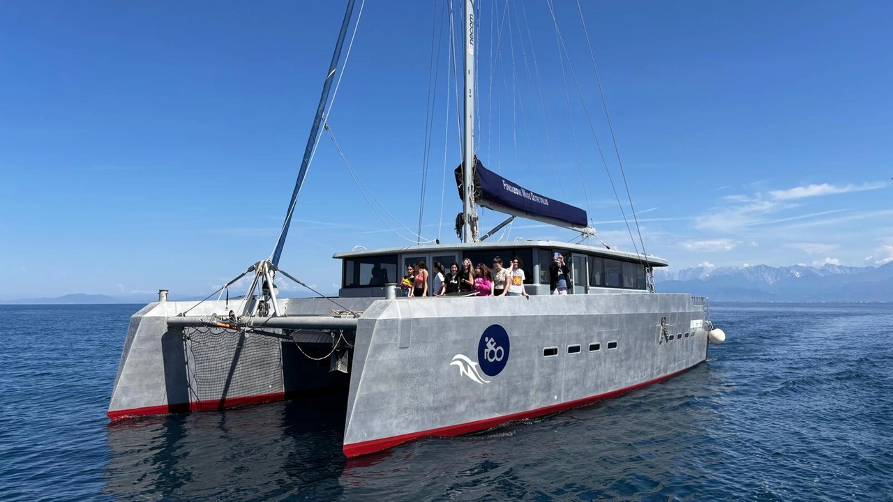 Il catamarano Elianto
