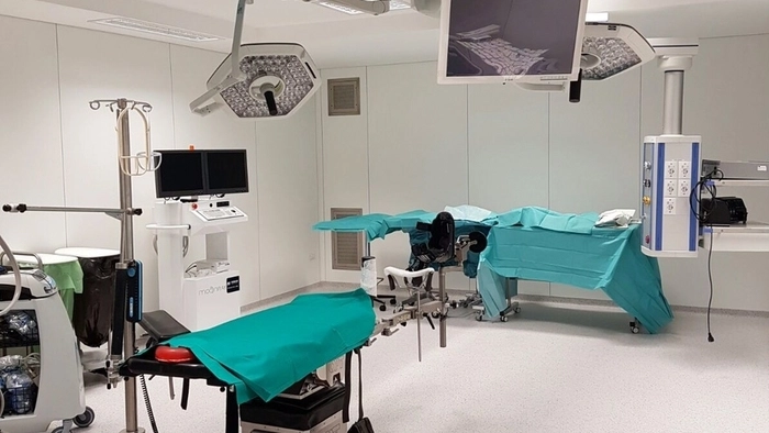 Una sala operatoria (foto Ansa)