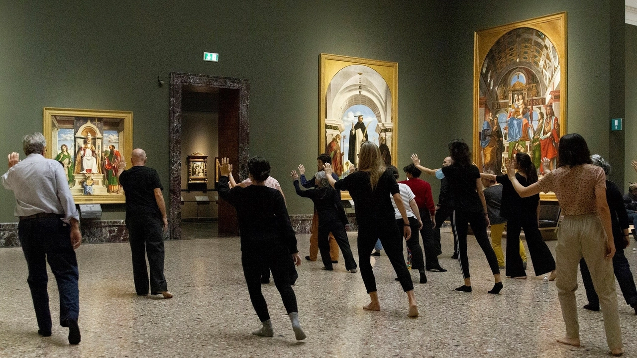 Virgilio Sieni alla Pinacoteca di Brera Virgilio Sieni alla Pinacoteca di Brera