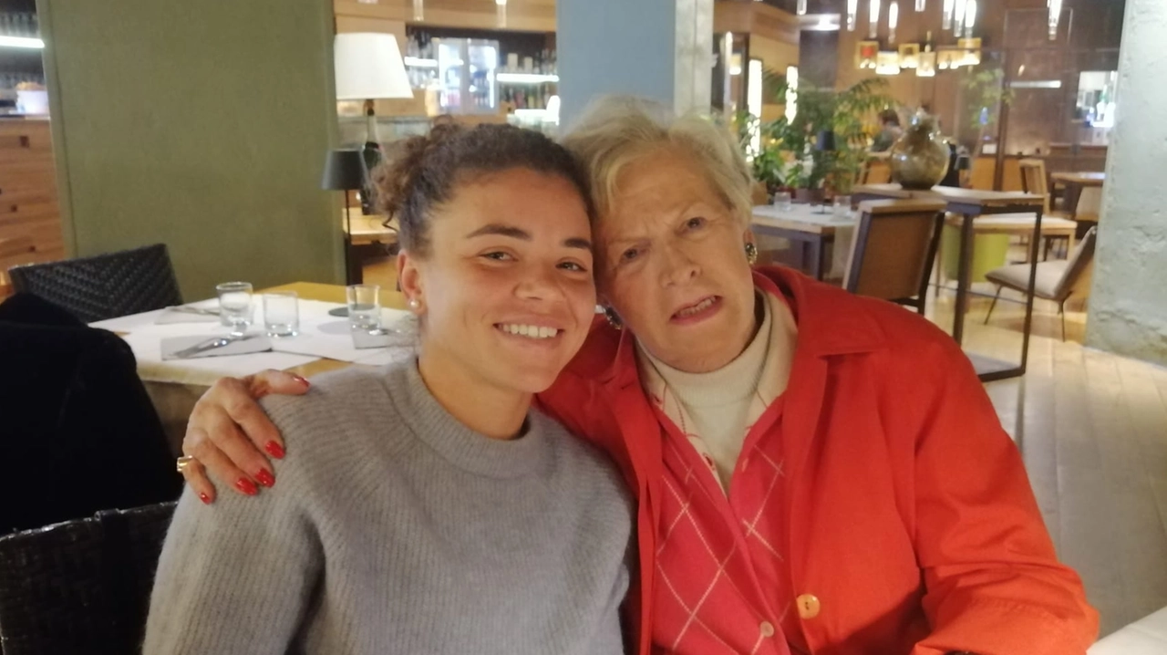 Jasmine Paolini con la nonna paterna Ivonne Micheletti