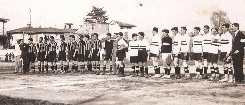 Nel week end del 27 aprile 1924 la sfida, con il Pisa, di una selezione di giocatori delle due società che diventaranno la Fiorentina