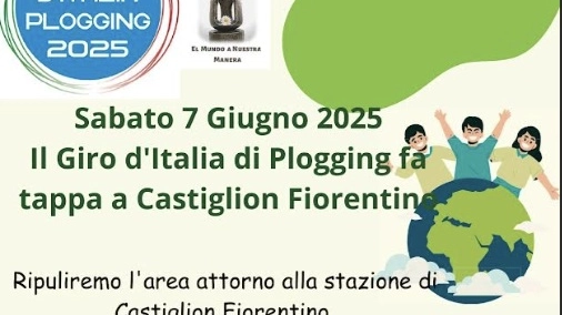 La locandina de “IL GIRO D’ITALIA PLOGGING”