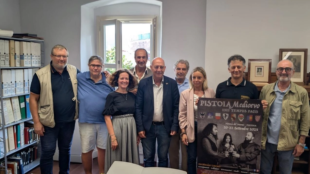 La presentazione dell’ottava edizione di «Pistoia Medioevo»